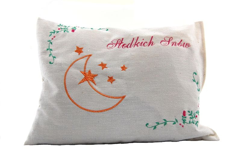 ZIOŁOWA PODUSZKA ZAPACHOWA „NA SEN”