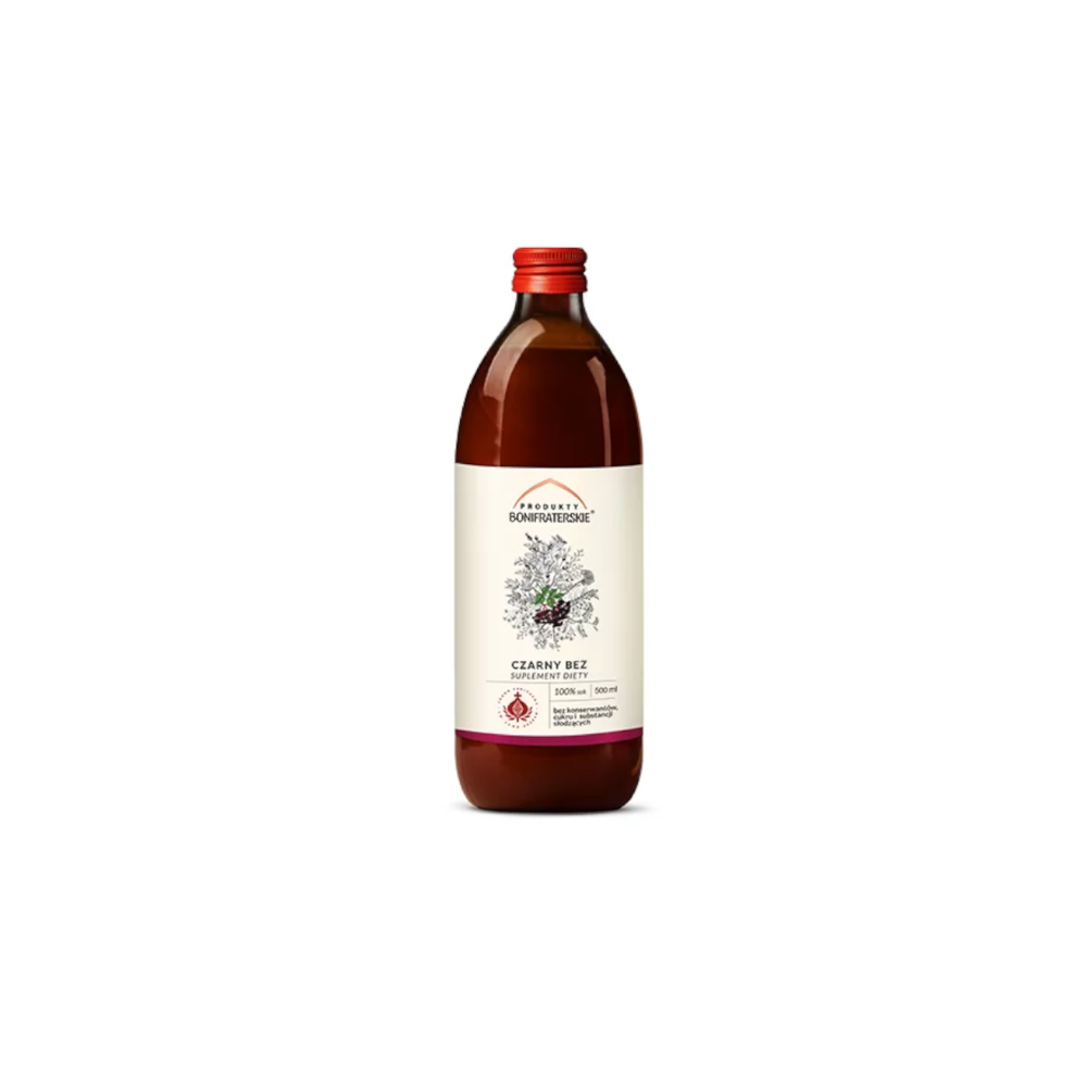 Sok z Czarnego Bzu- 500 ml