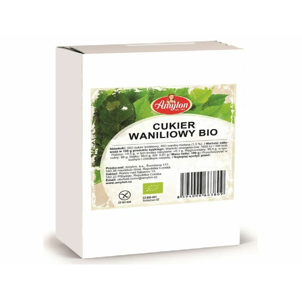 Cukier Waniliowy BIO Amylon 100g