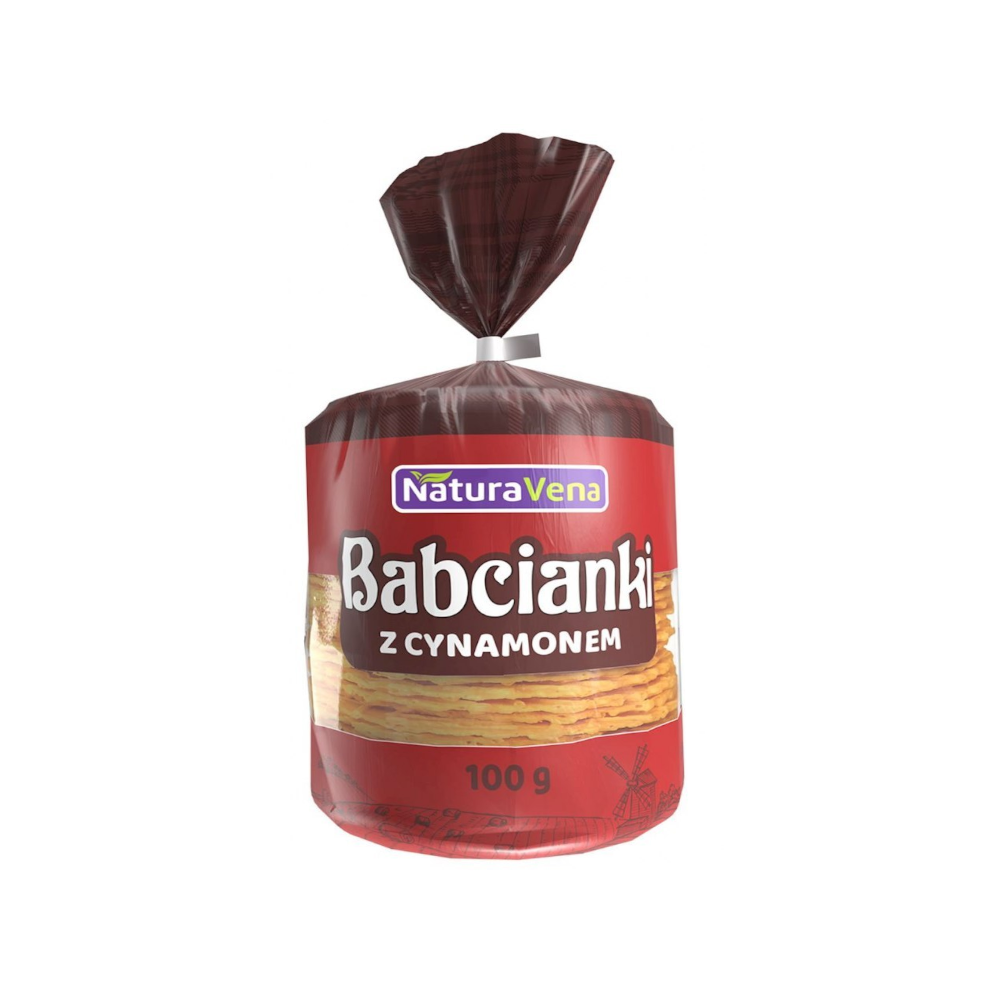BABCIANKI Z CYNAMONEM 100 g - NATURAVENA