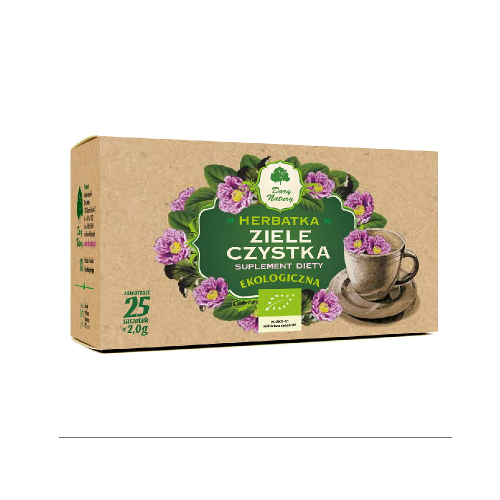 CZYSTEK ZIELE EKO SUPLEMENT DIETY (25×2 G)