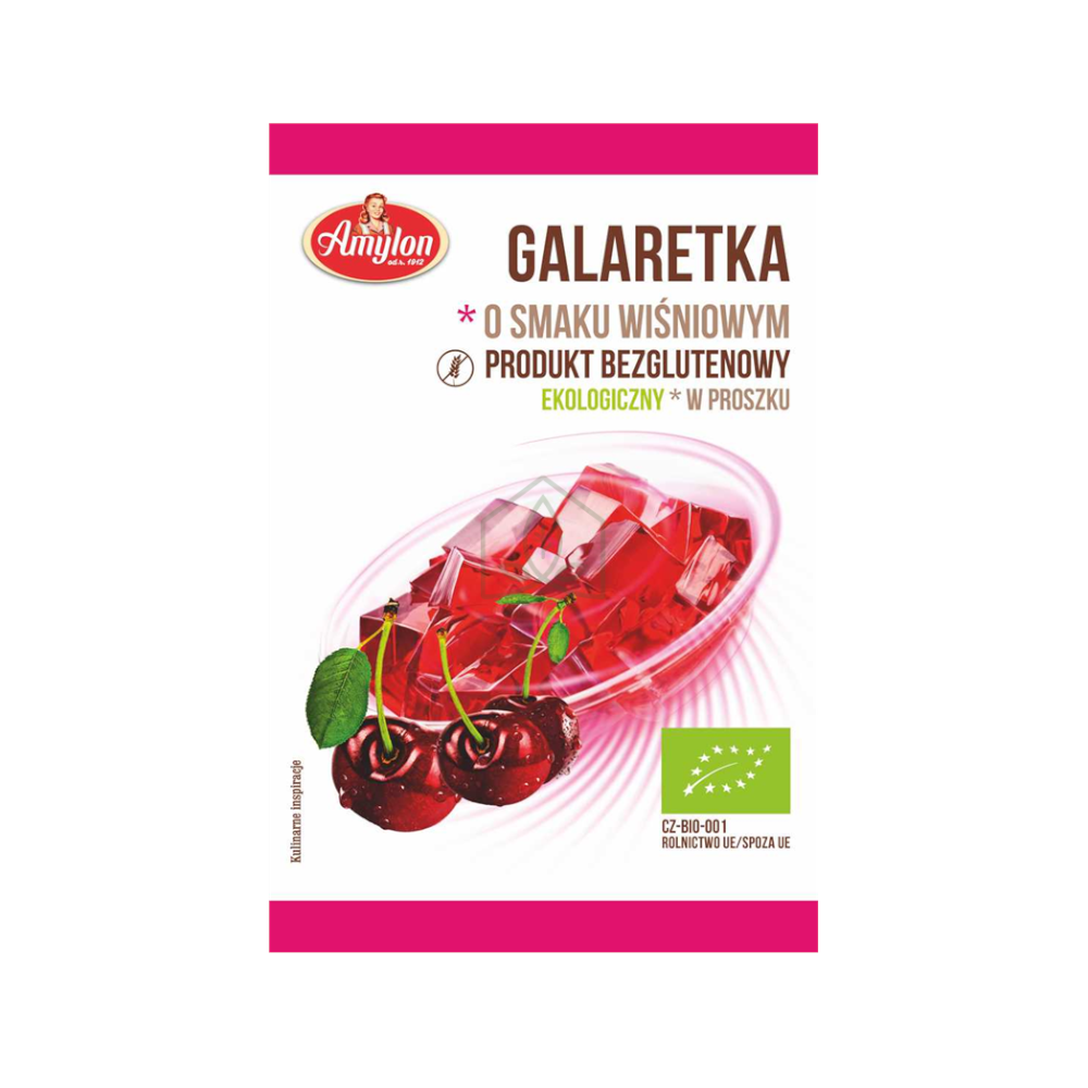Galaretka o smaku Wiśniowym 40 g Amylon