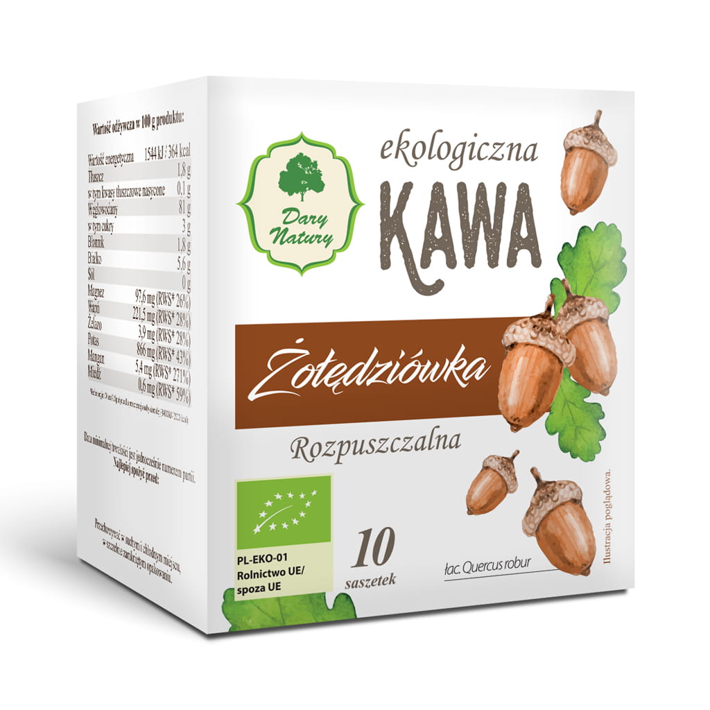 Kawa żołędziówka rozpuszczalna 10x7g