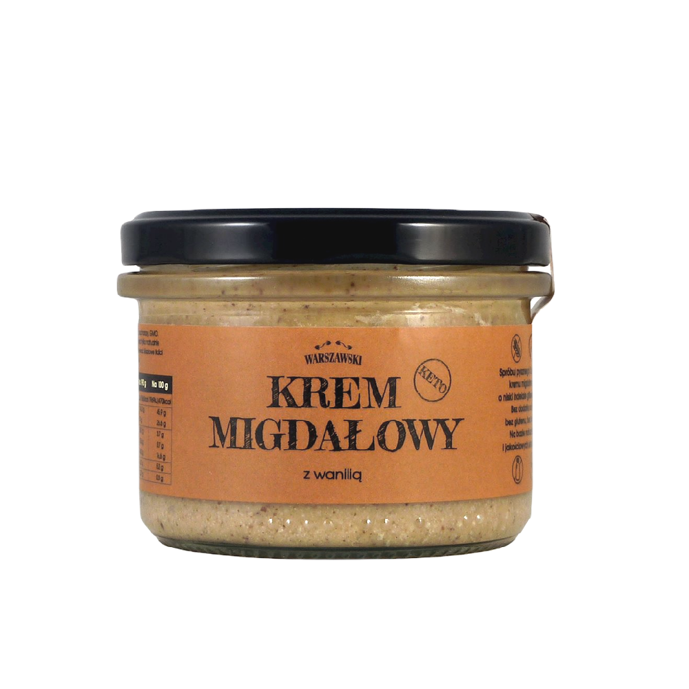 Krem migdałowy z wanilią 190g