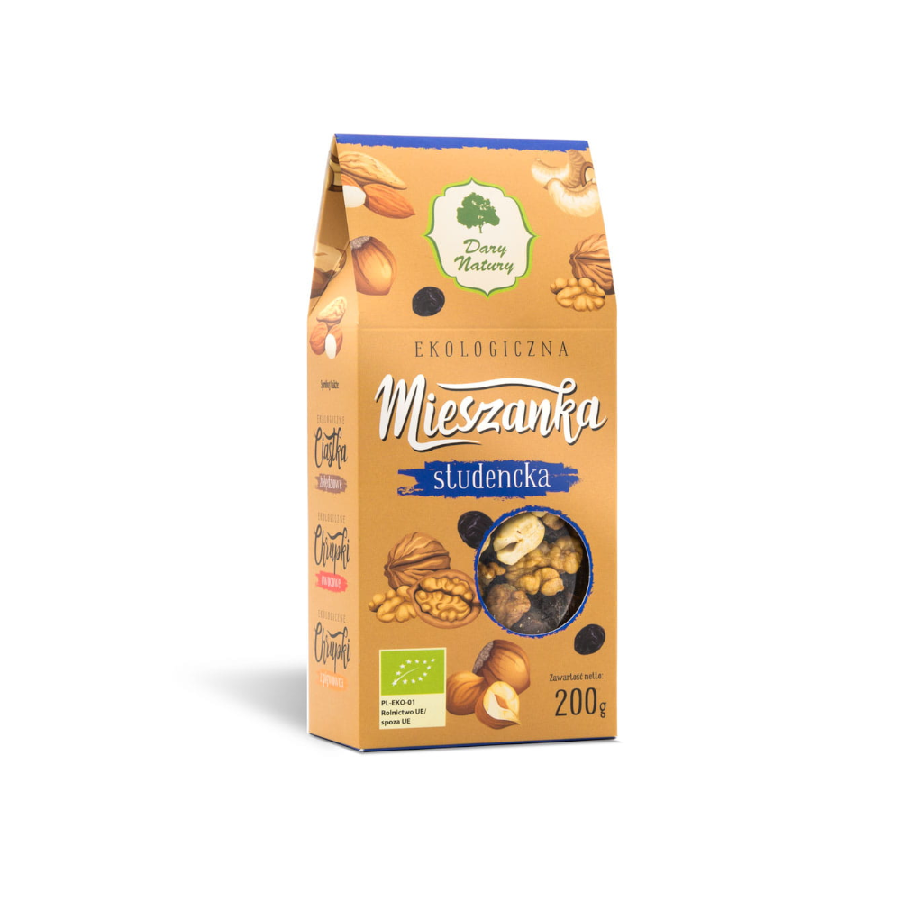 Mieszanka Studencka EKO 200g - Dary Natury