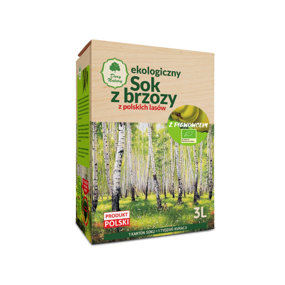 Sok z Brzozy z pigwowcem EKO 3l
