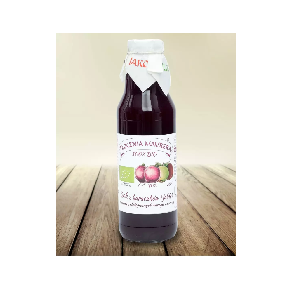 SOK BURACZKOWY Z JABŁKIEM NFC BIO 300 ml