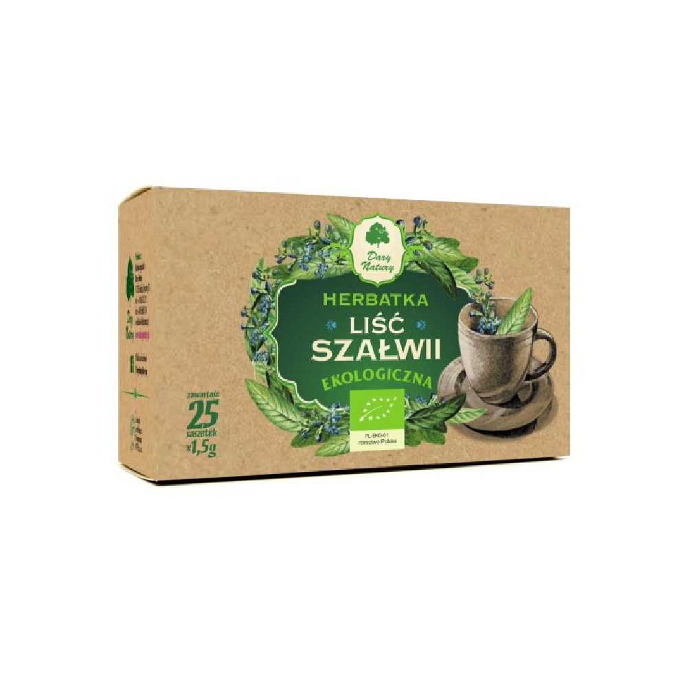 Szałwia liść EKO 25x1,5 g