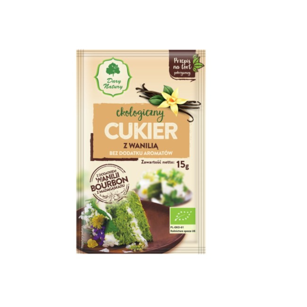 Cukier z wanilią EKO 15 g